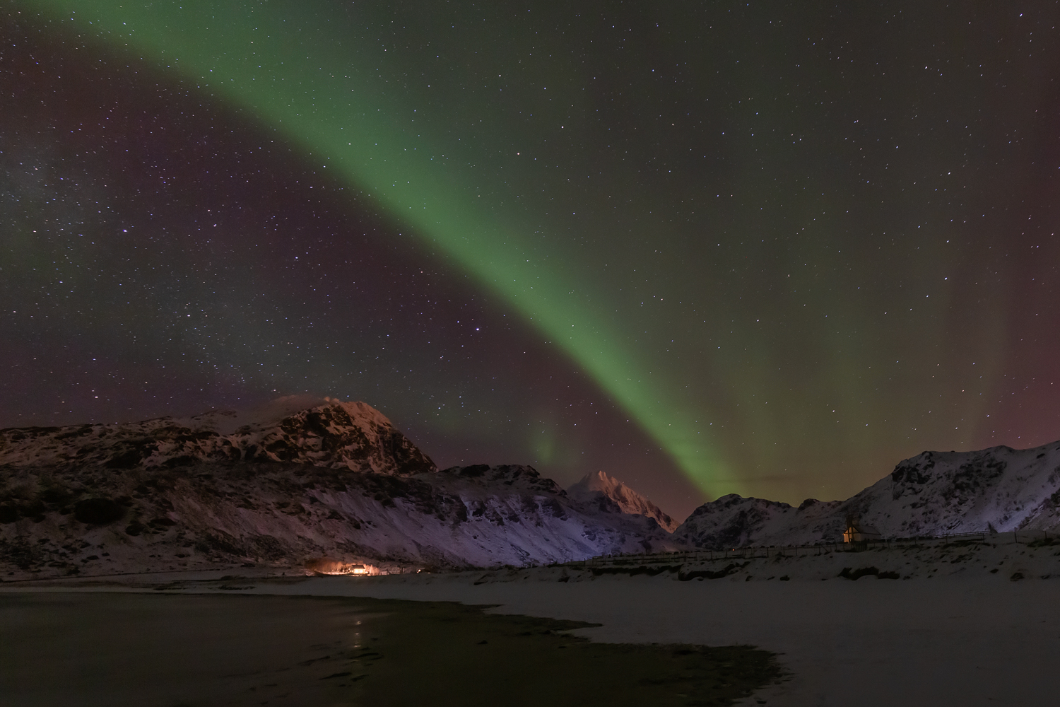 Polarlichtbogen