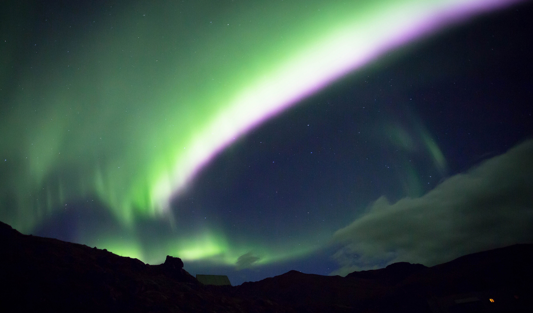 Polarlichter am Blahnukur 3