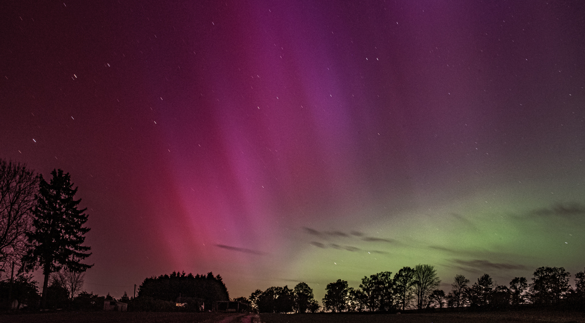 Polarlichter am Erzgebirgshimmel (6)