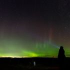 Polarlichter am Horizont