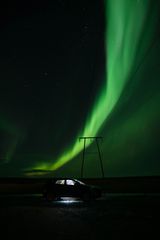 Polarlichter am Jökulsarlon Ice Beach 3