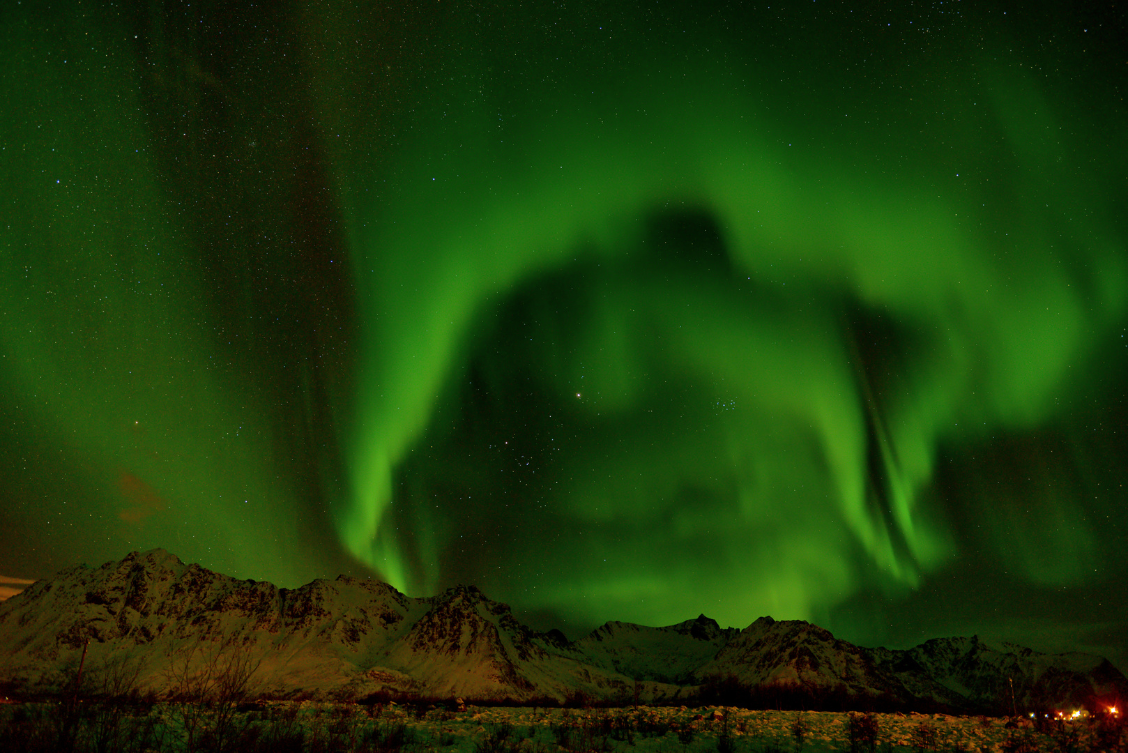 Polarlichter auf den Lofoten