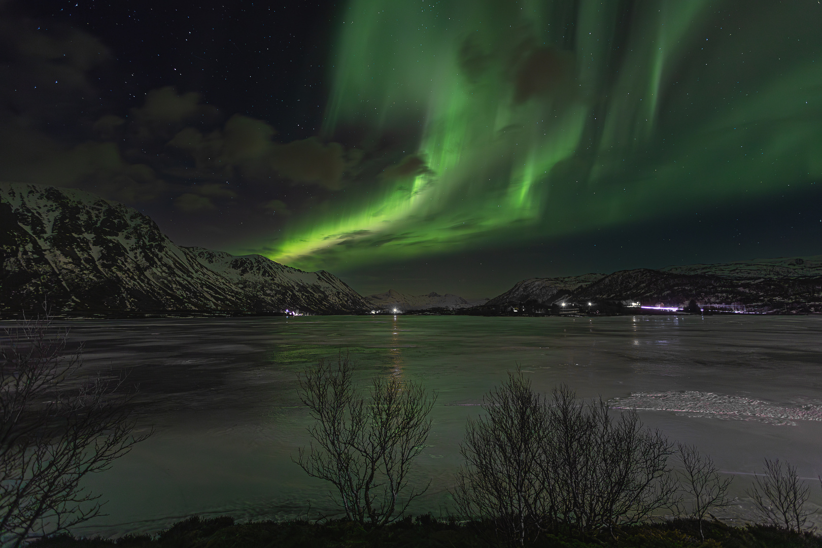 Polarlichter auf den Lofoten