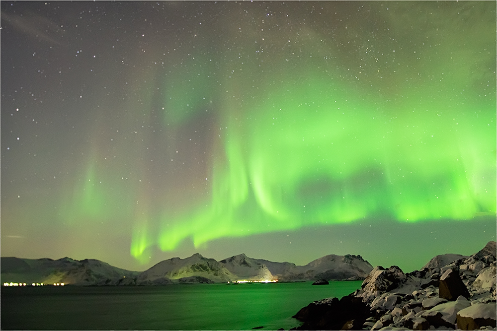 Polarlichter auf den Lofoten