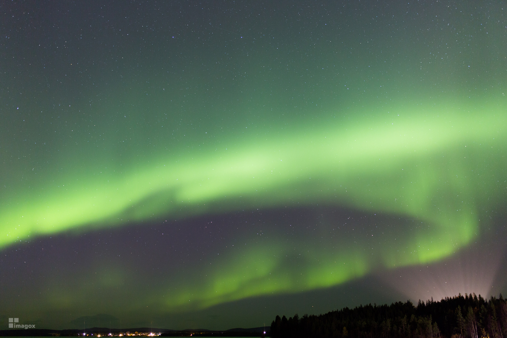 Polarlichter bei Jokkmokk