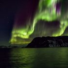 Polarlichter bei Lebesby Norwegen