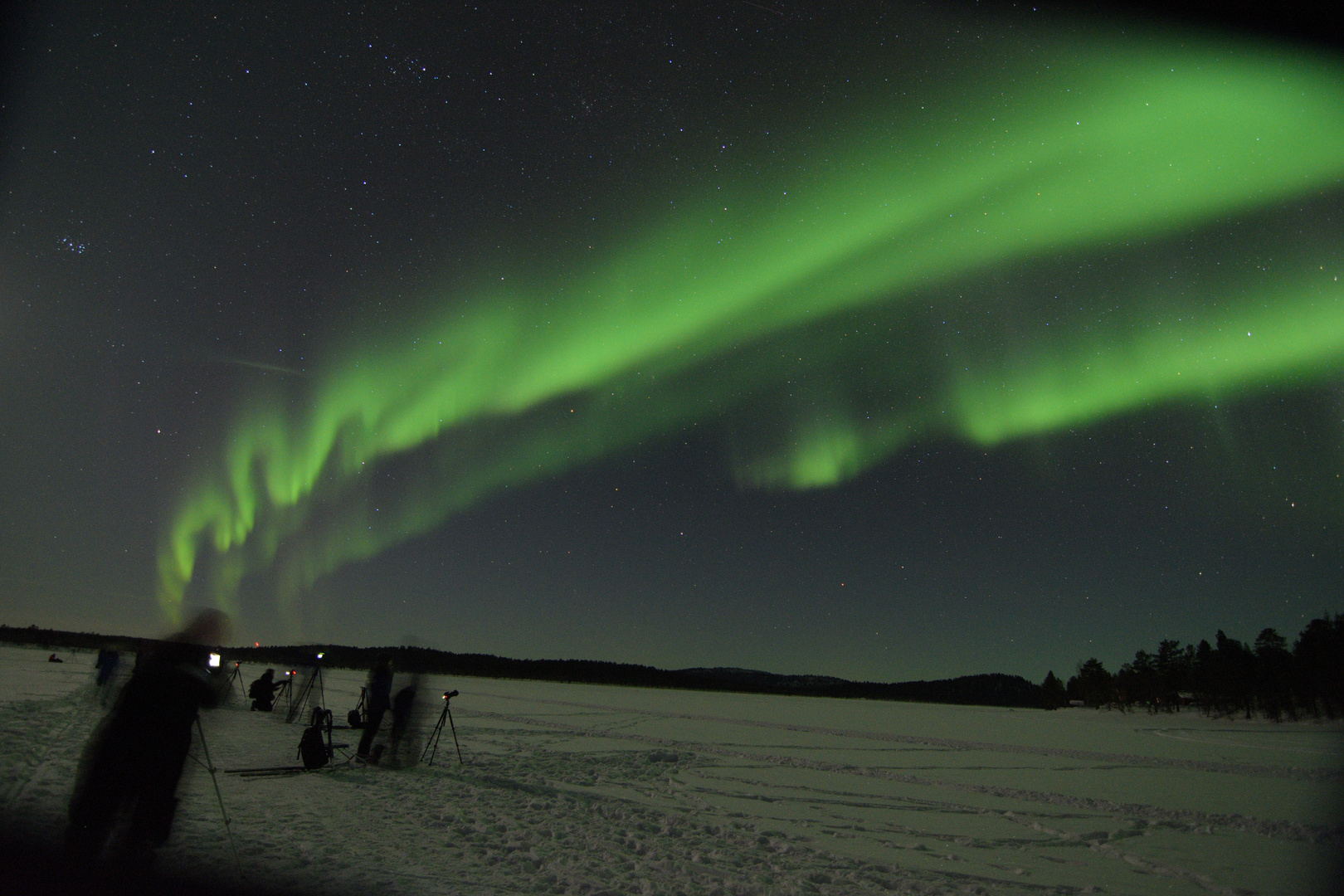 Polarlichter gezappel