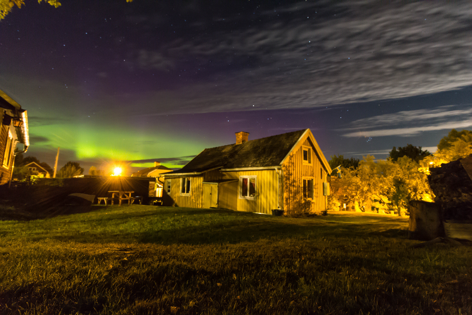 Polarlichter im August in Südschweden???