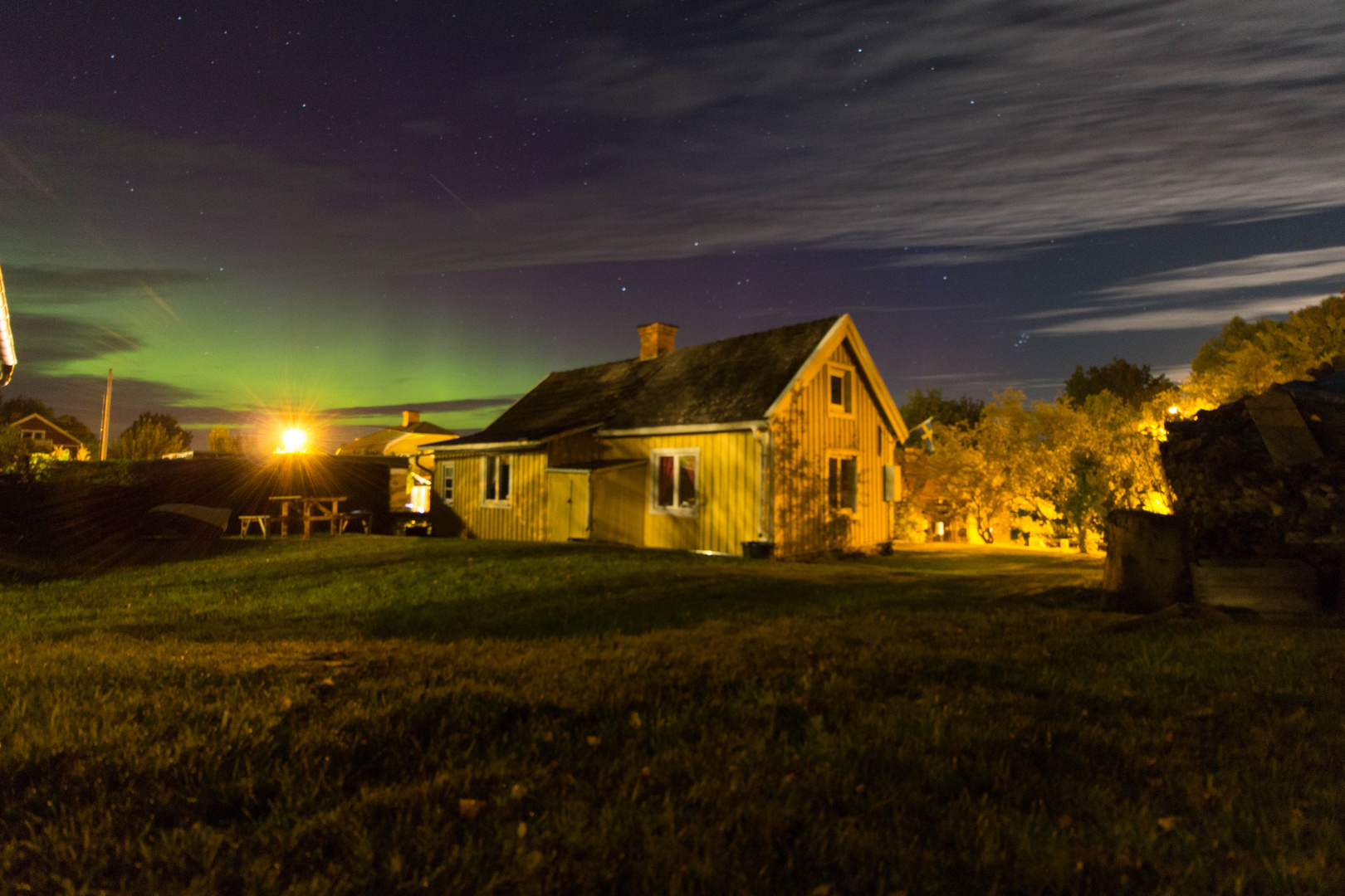 Polarlichter im August in Südschweden???