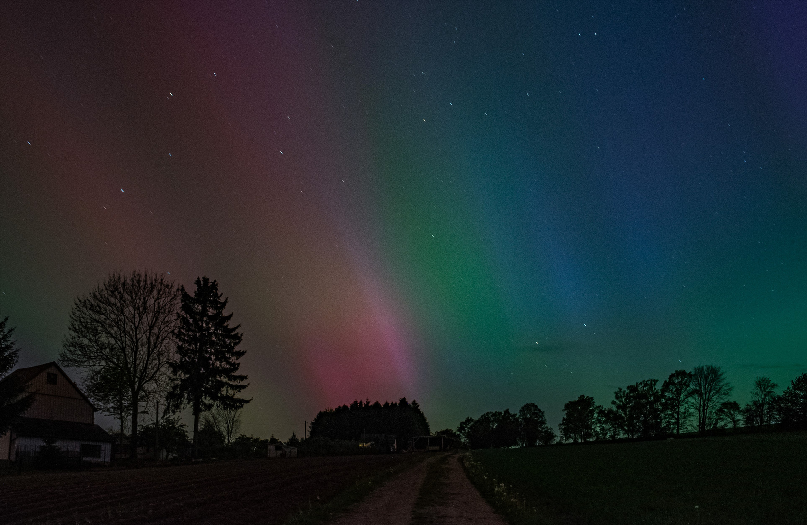 Polarlichter im Erzgebirge (4)