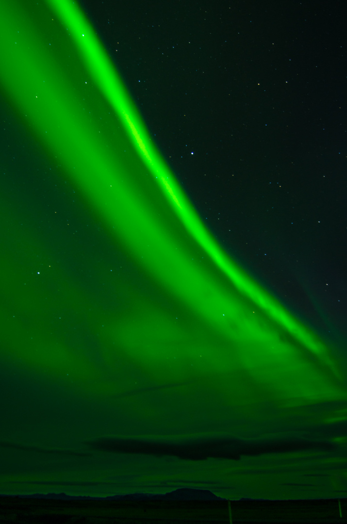 Polarlichter in Island