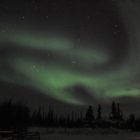 Polarlichter in kanadischer Arktis