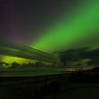 Polarlichter in Melvaig, Schottland