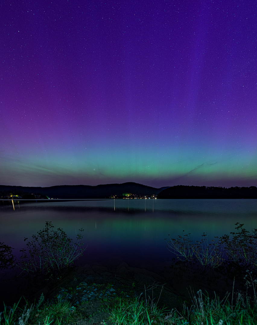 Polarlichter in Nordhessen