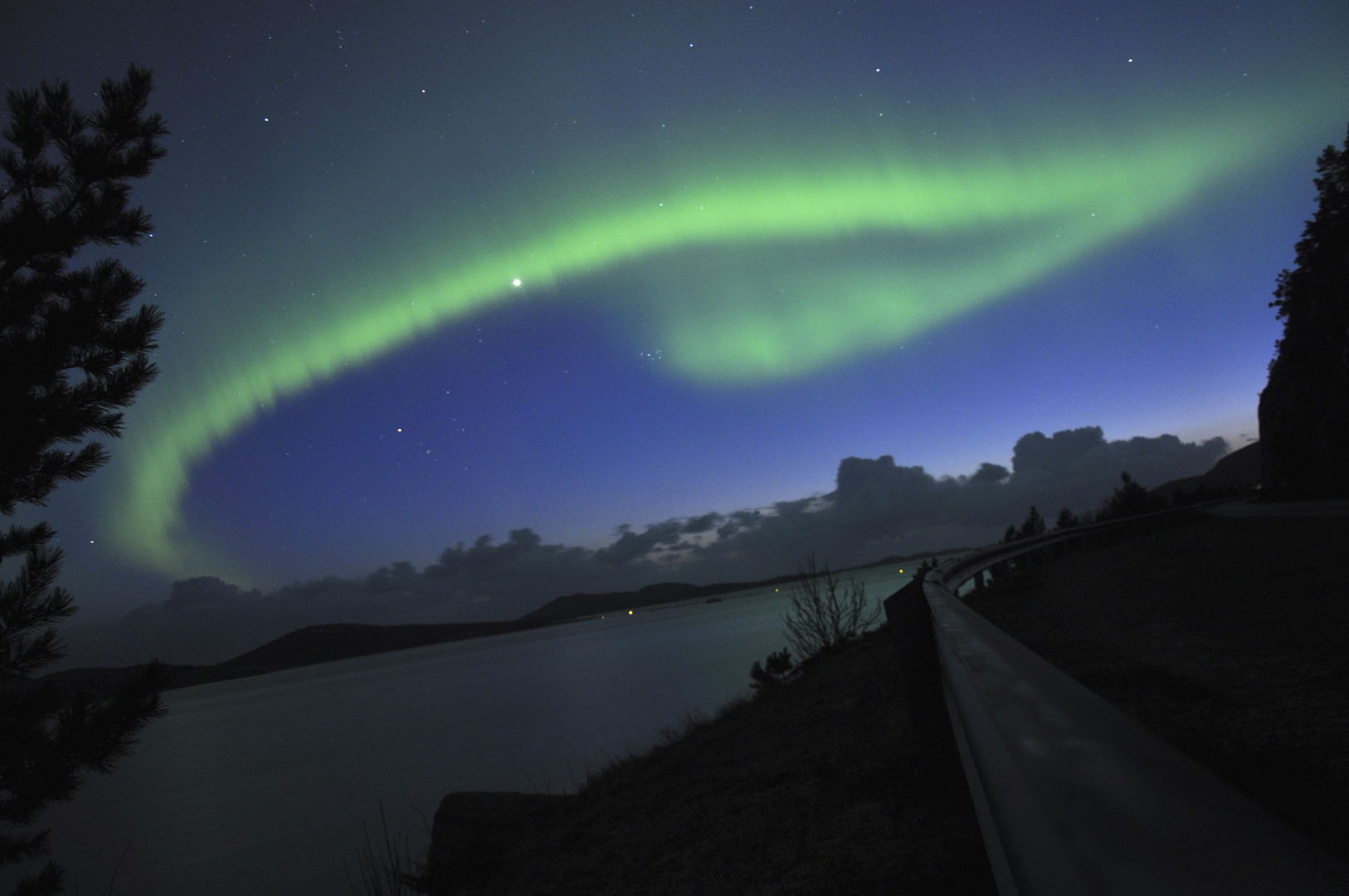 Polarlichter in Norwegen