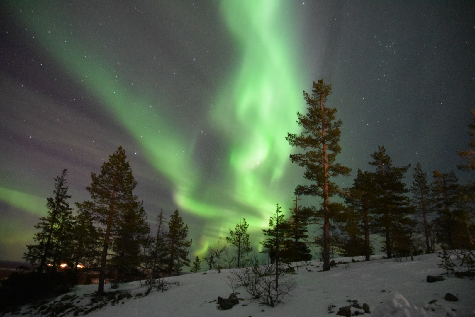 Polarlichter Lappland