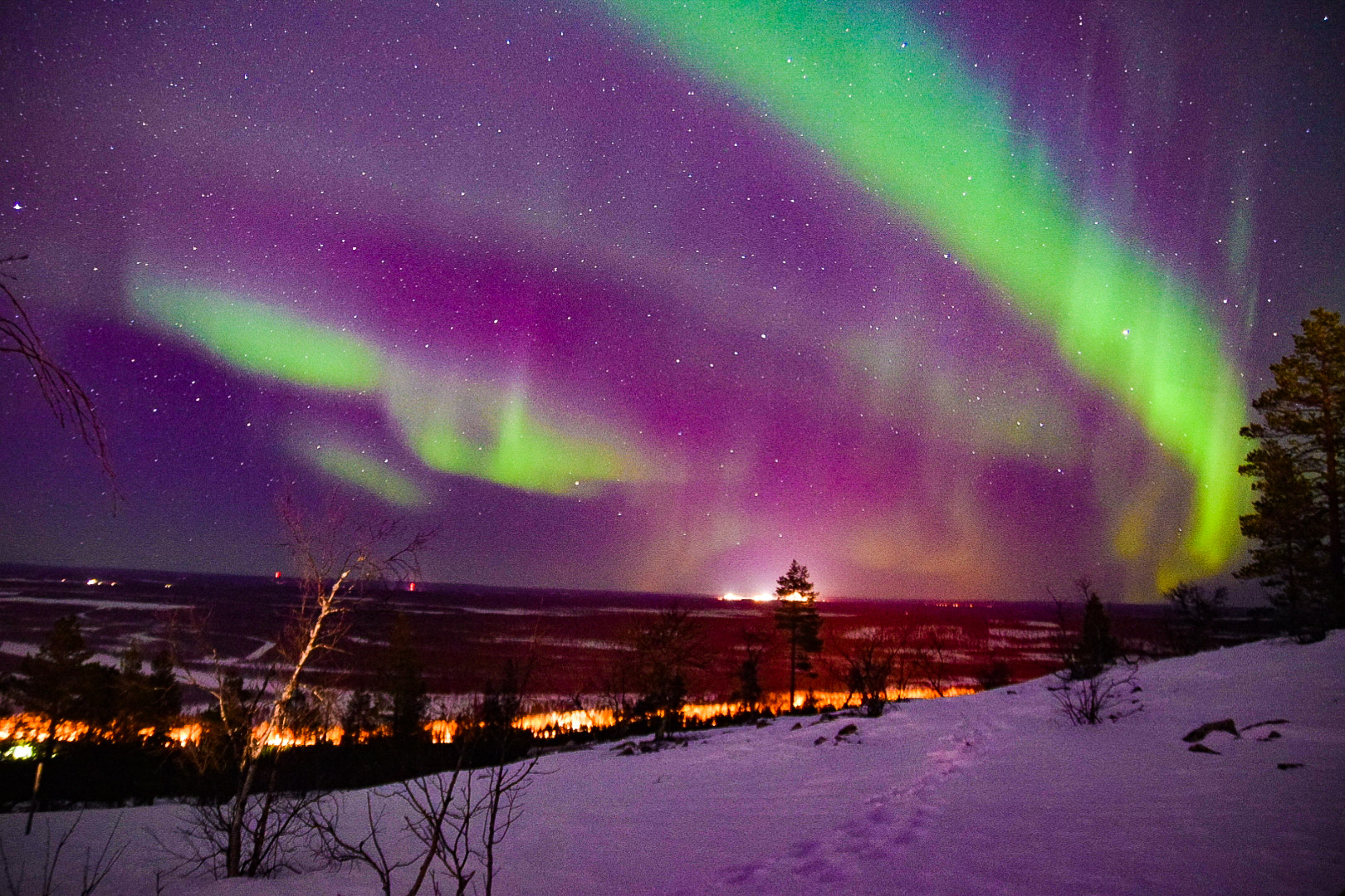 Polarlichter Lappland 3