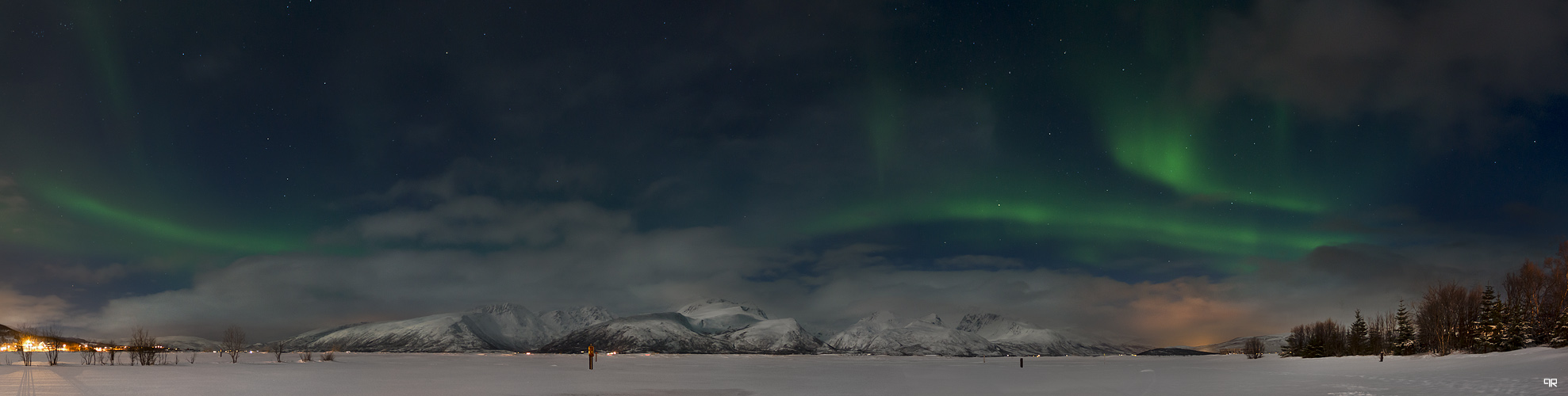 Polarlichter nähe Tromsø