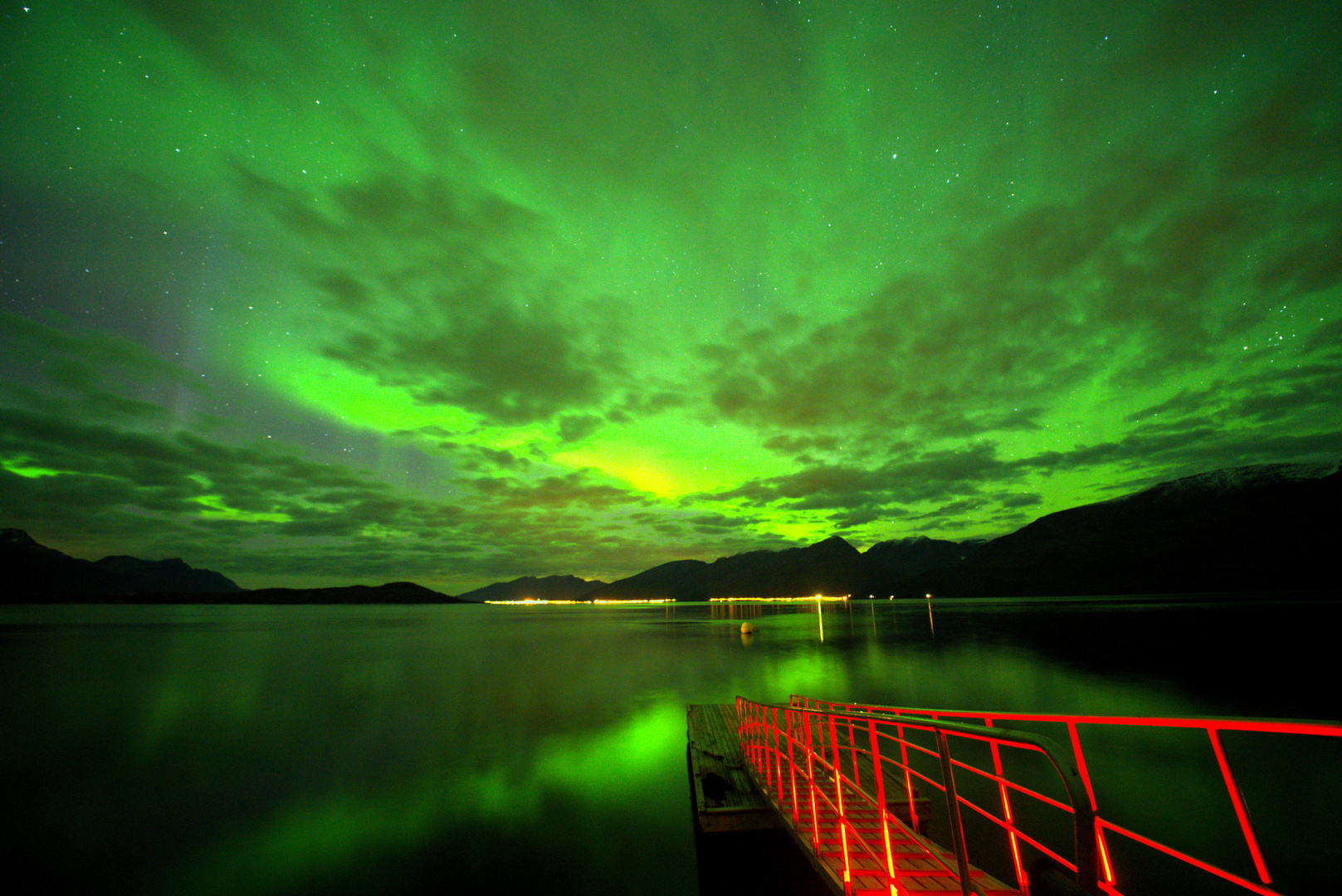 Polarlichter Norwegen, Alta