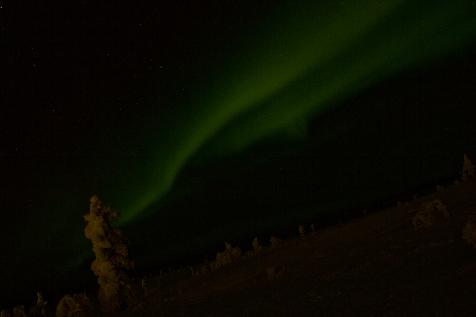 Polarlichter - Saariselkä