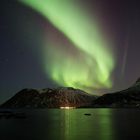 Polarlichter über dem Grøtfjord