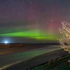 Polarlichter über der Nordsee