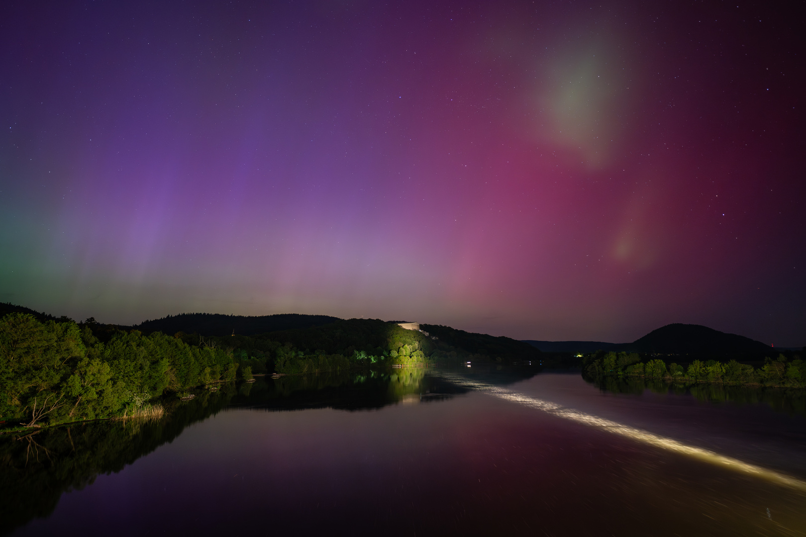 Polarlichter über der Walhalla