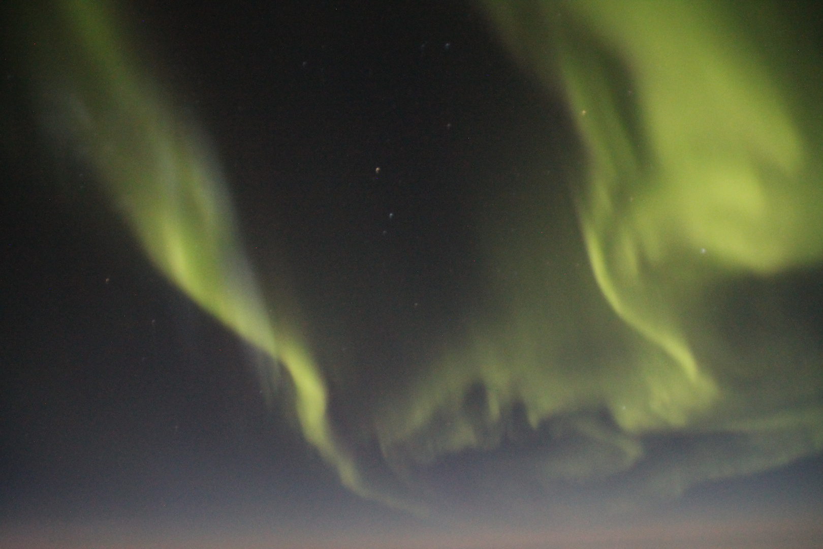 Polarlichter über Grönland