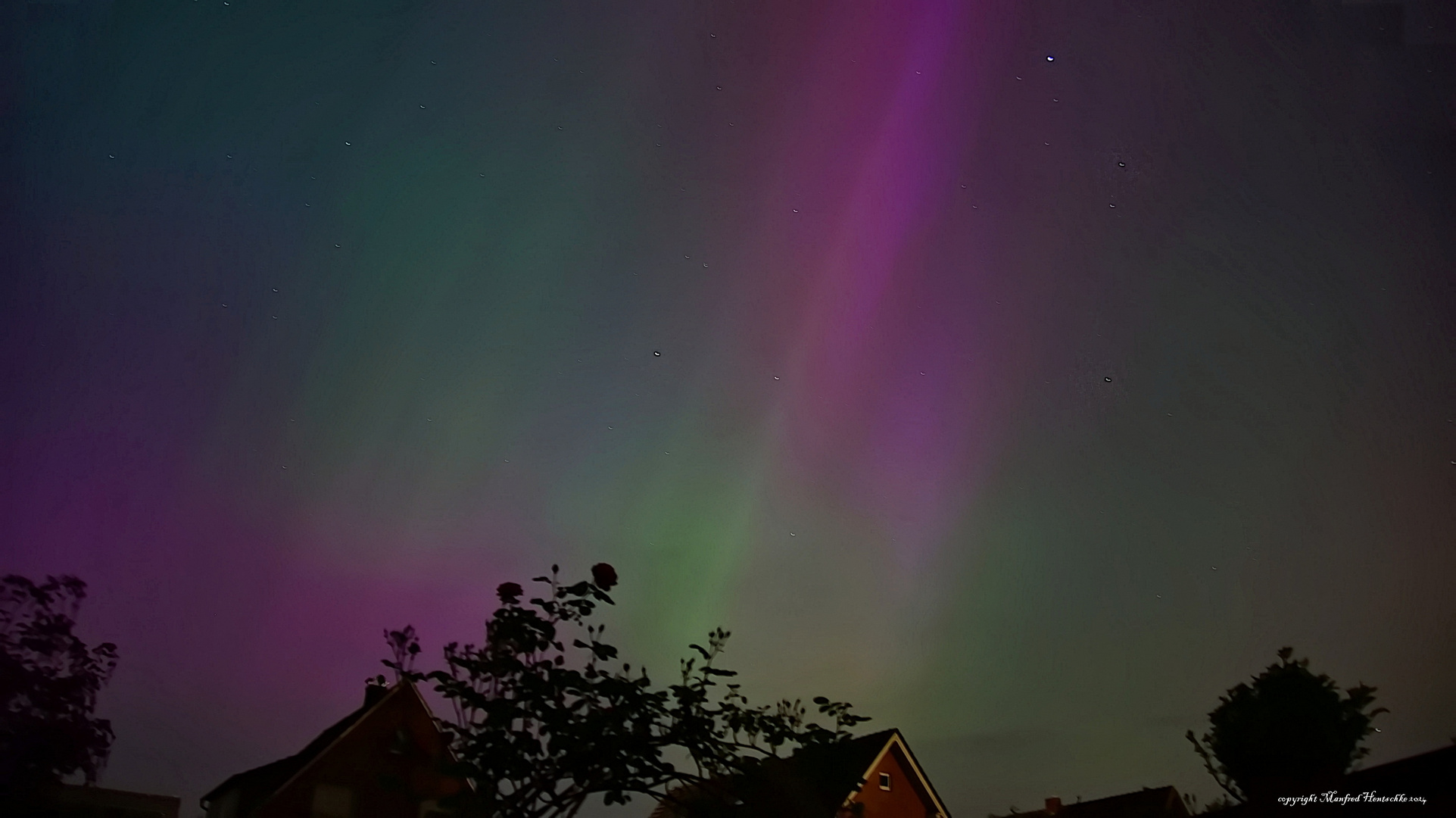 Polarlichter über Rorup