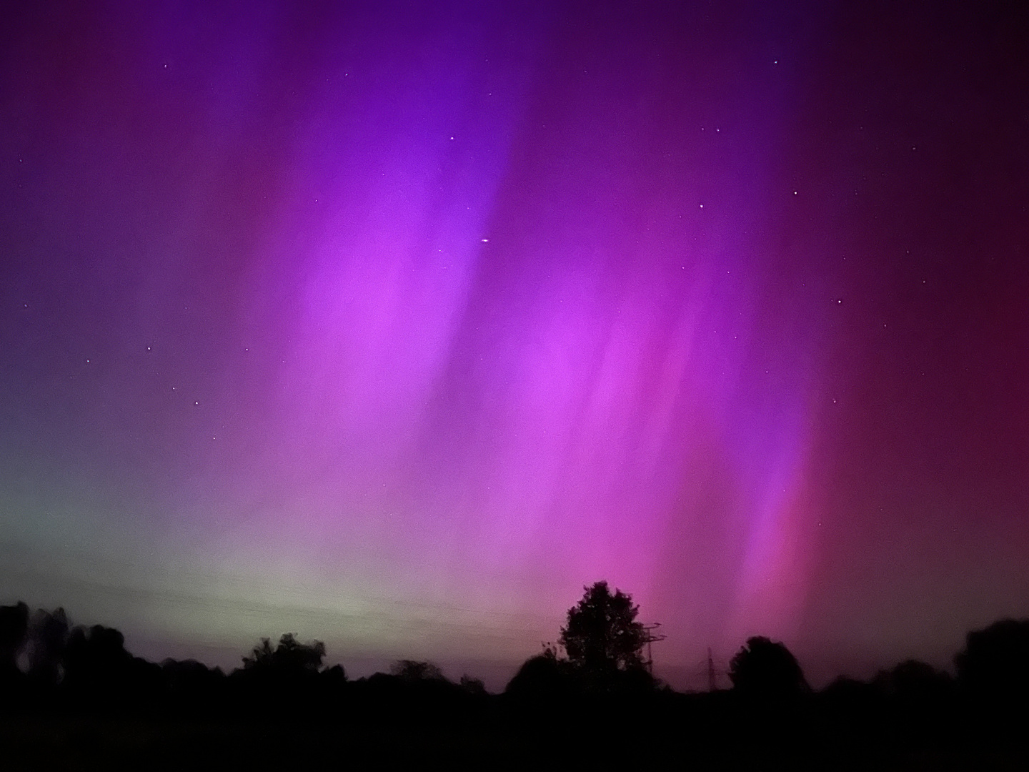 Polarlichter über Schwarzenfeld