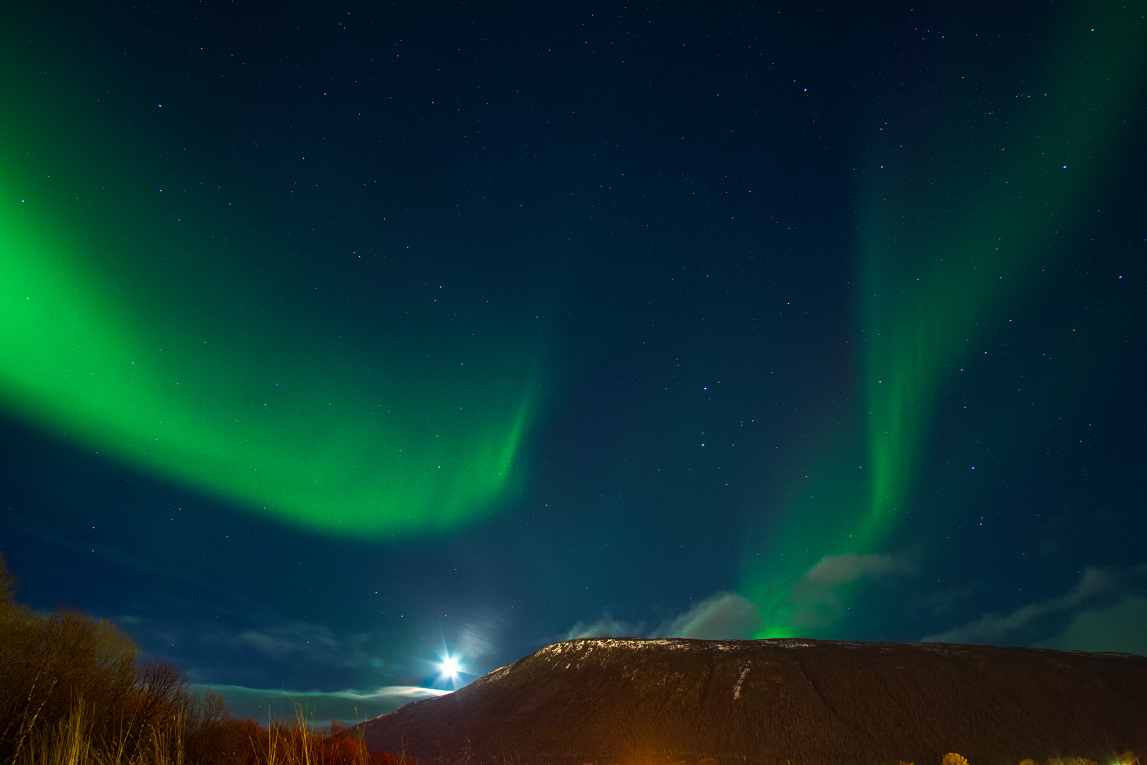 Polarlichter über Tromsø