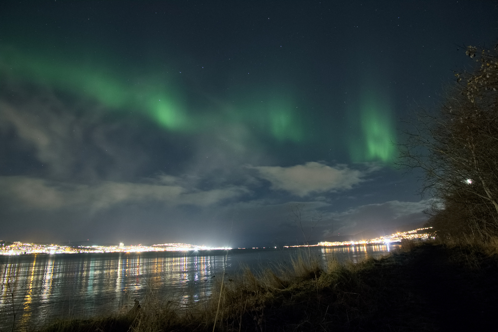 Polarlichter über Tromso