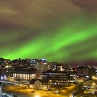 polarlichter über tromsö