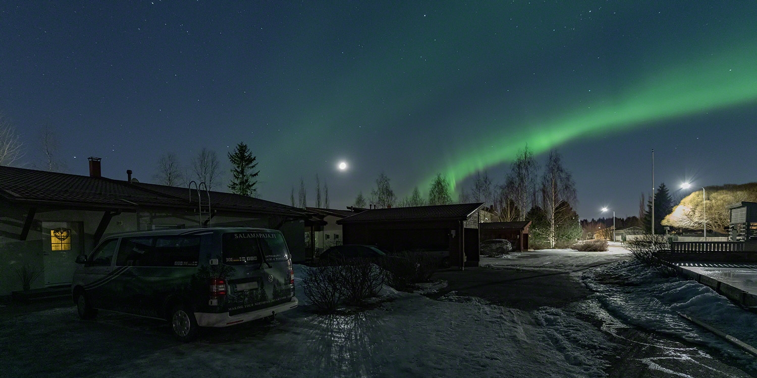 Polarlichter zuhause / Auroras at home