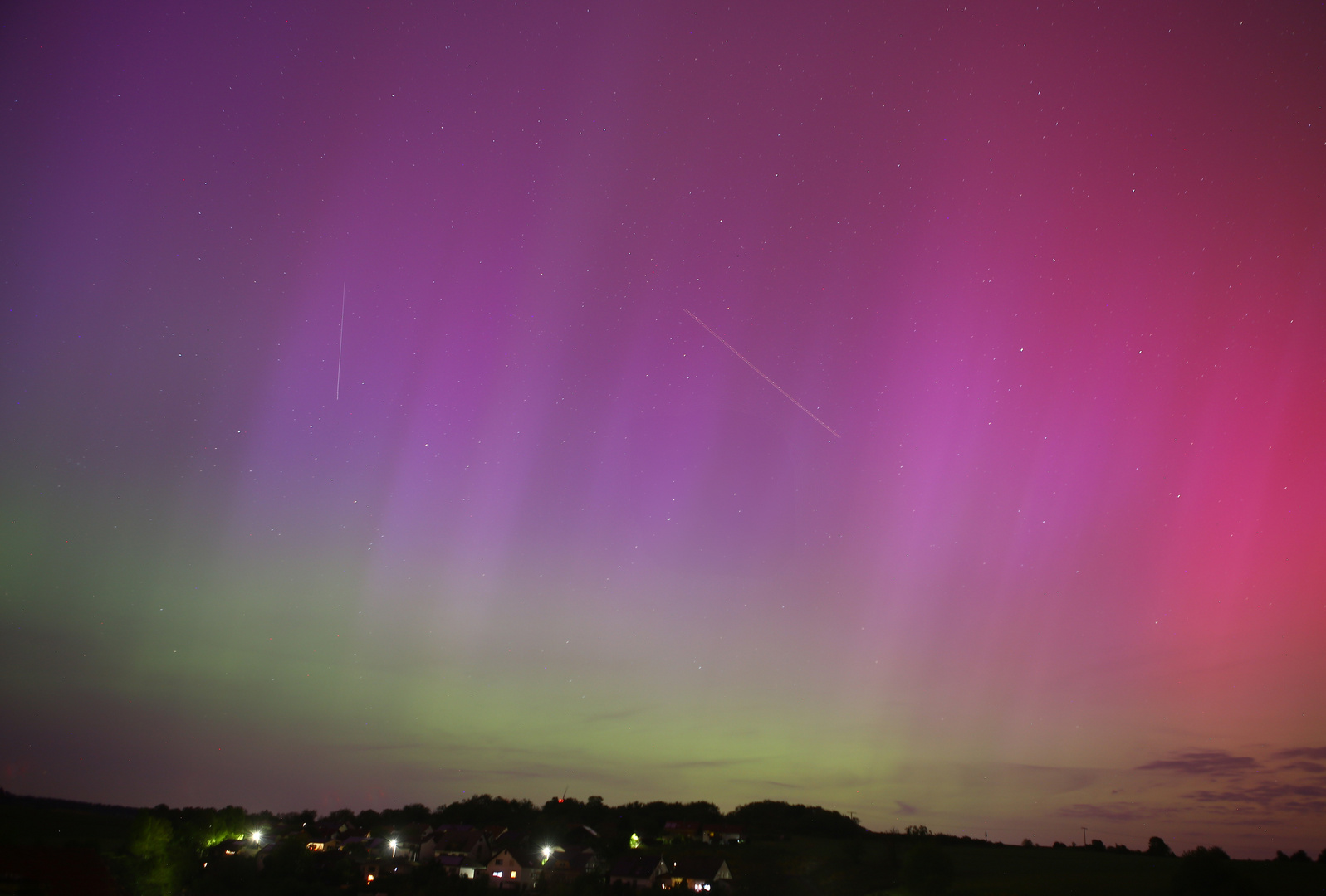 Polarlichthimmel über Naunstadt 