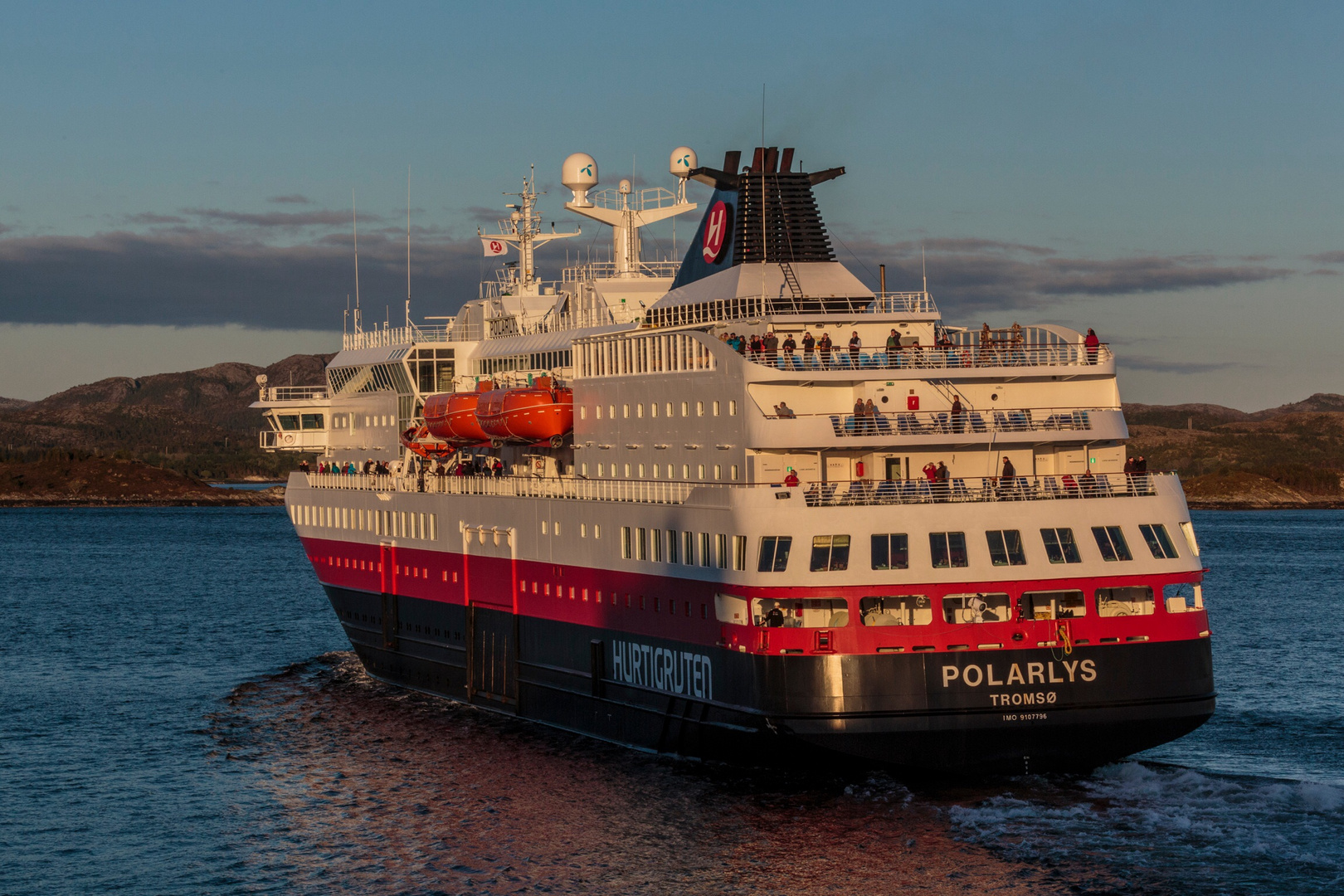 Polarlys auf Nordkurs