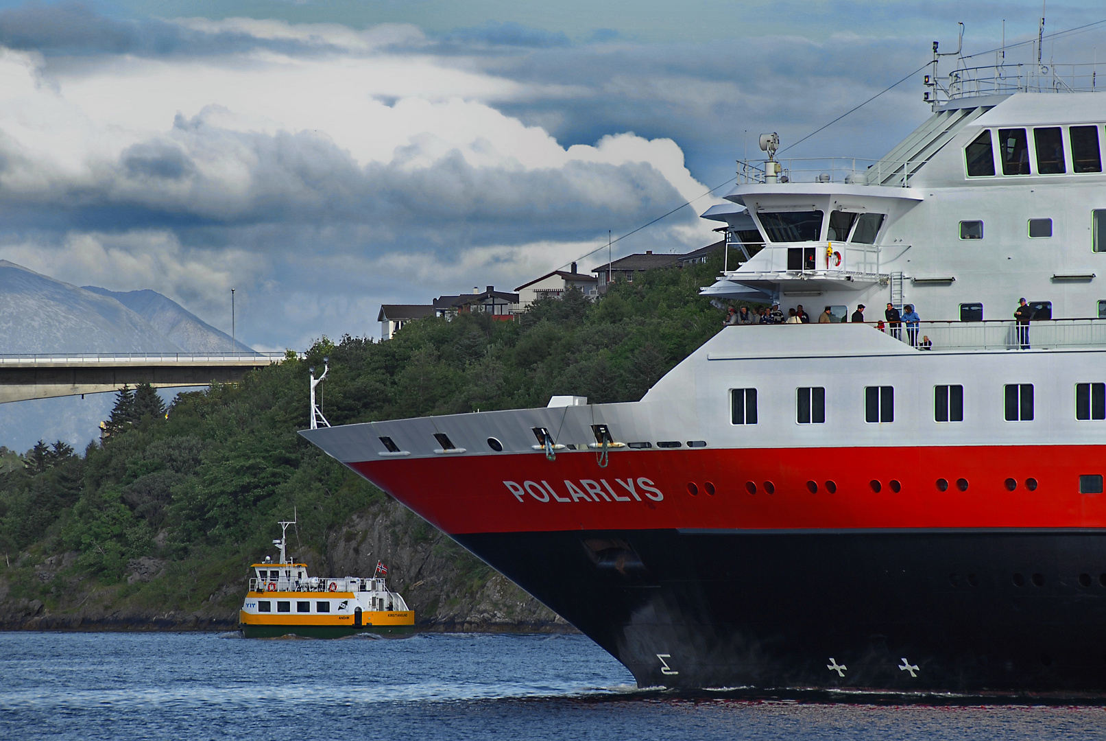 Polarlys in Kristiansund