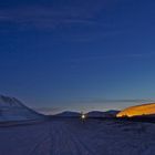 Polarnacht 12:00 mittags, Longyearbyen, Spitzbergen