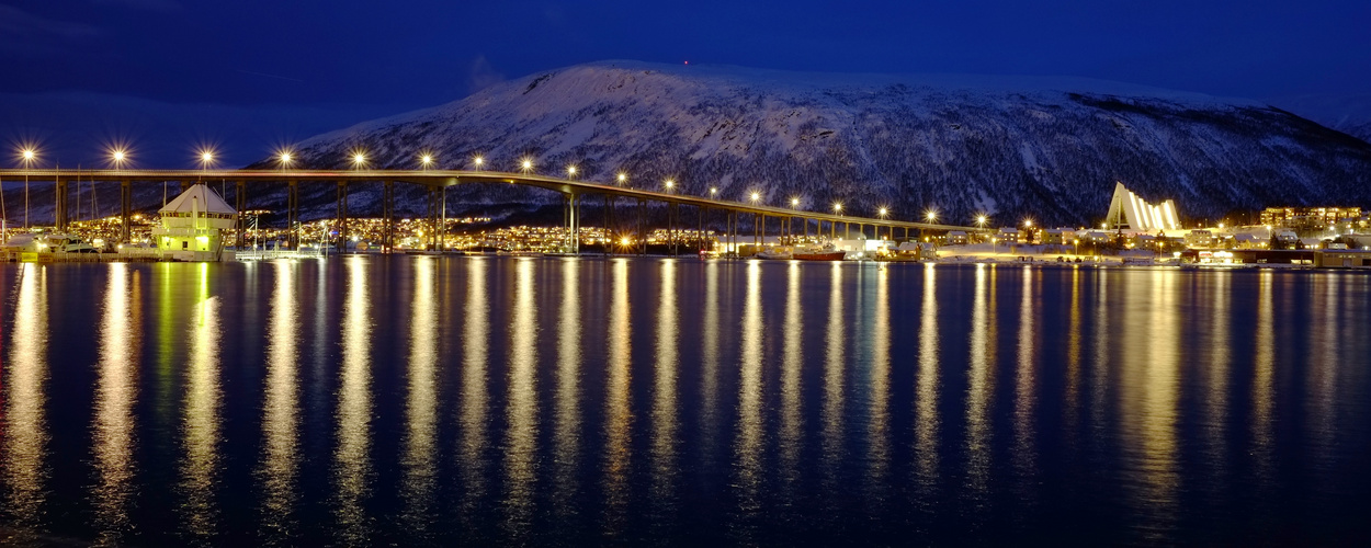 Polarnacht in Tromsö