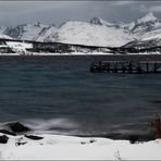 Polarnacht über Kvaløya