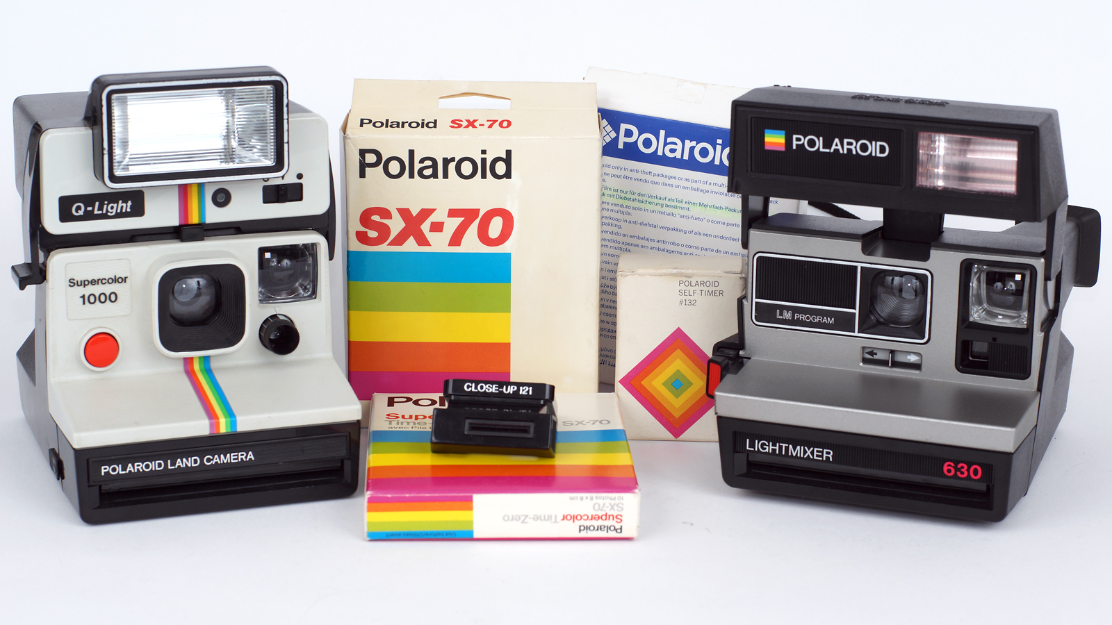 Polaroid Supercolor1000 u. Lightmixer 630