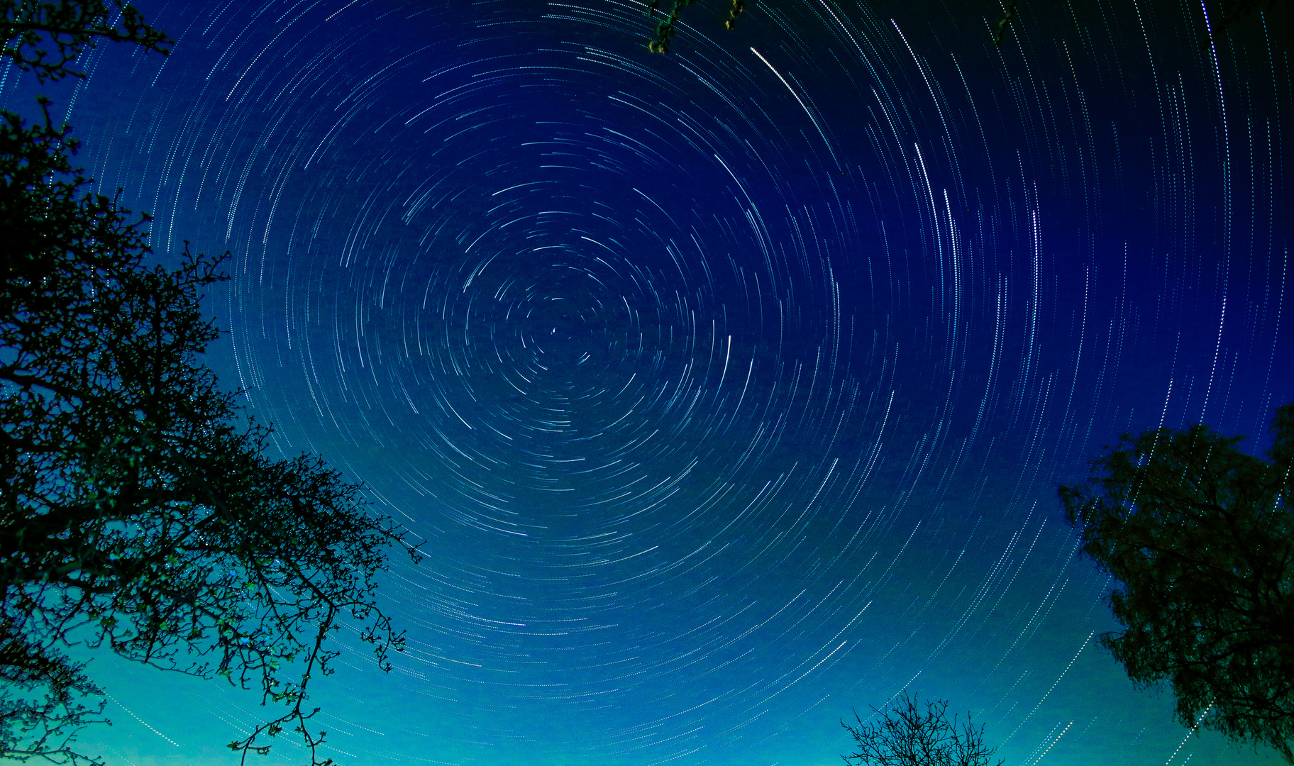 Polarstern zur blauen Stunde Foto &amp; Bild | astrofotografie, himmel