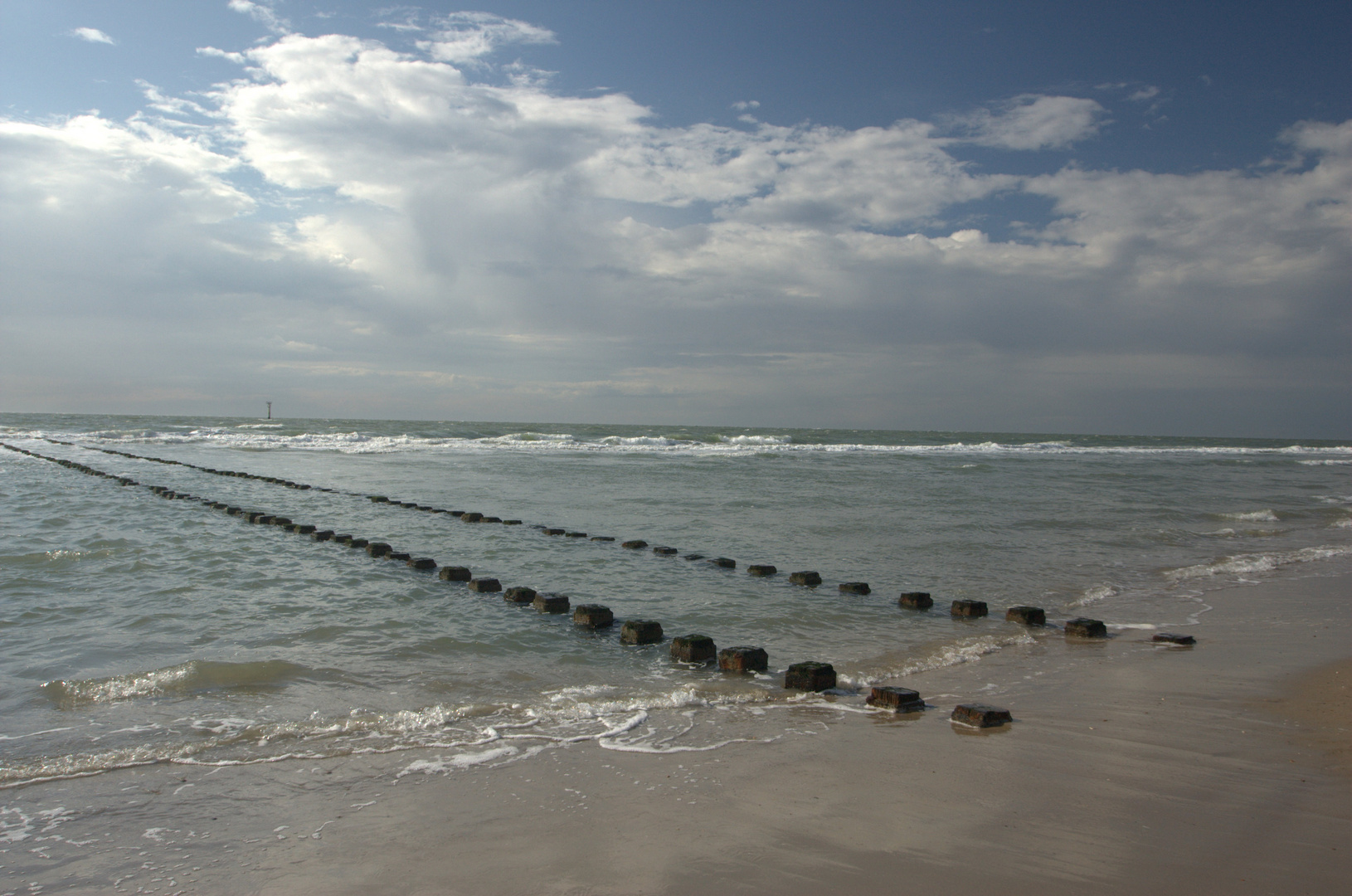 Polder bei Flut