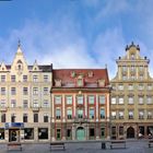 Polen - Breslau / Wroclaw Rynek westside Panorama