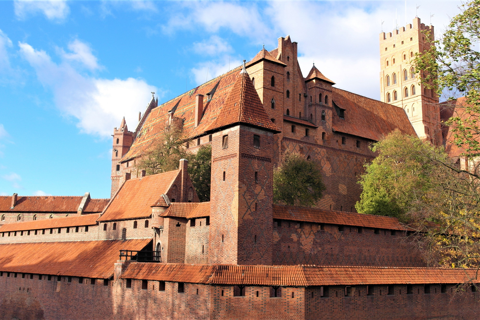 Polen . Ordensburg Marienburg  Weltkulturerbe