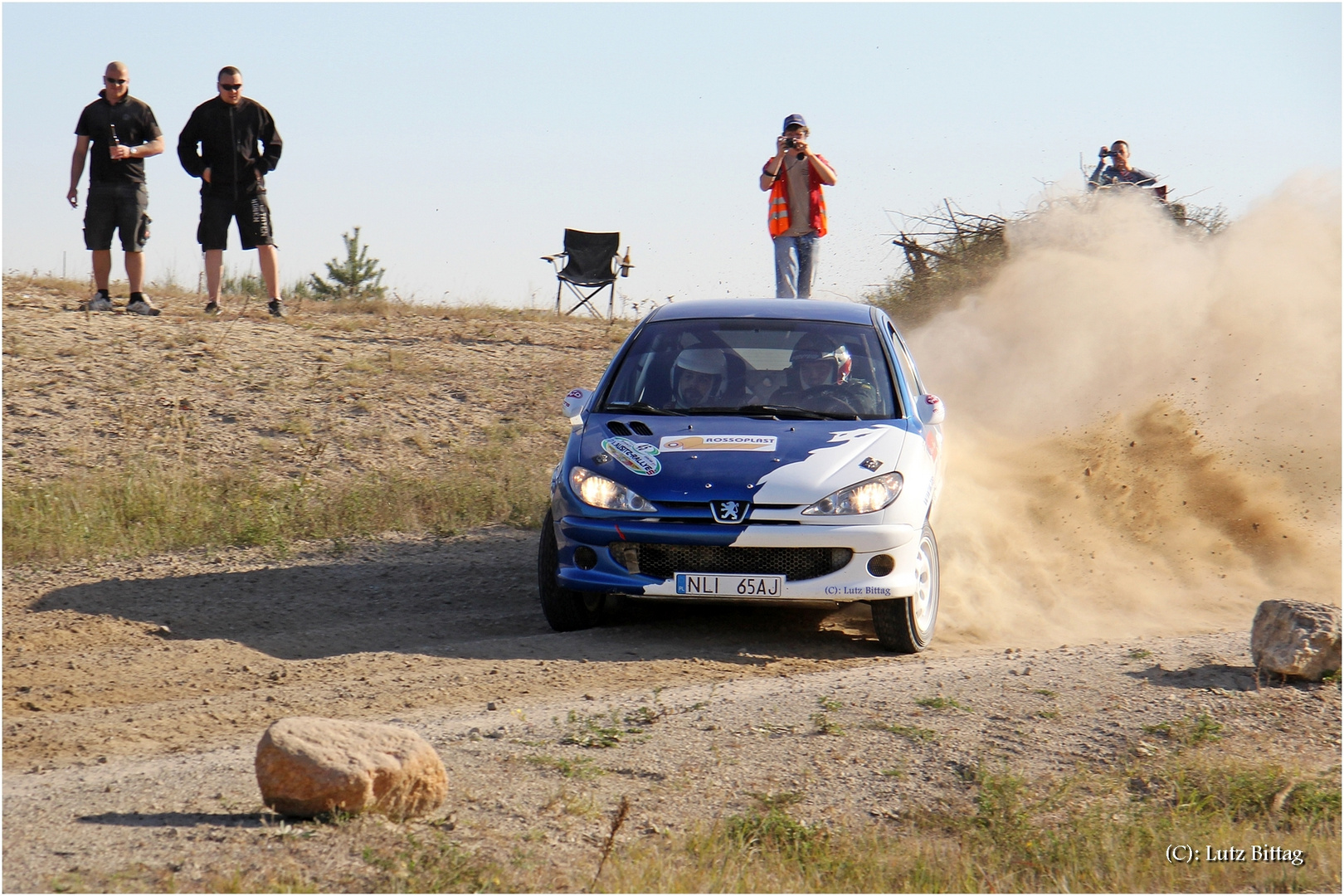 Polen-Peugeot in der Lausitz