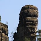 Polenztalwächter bei Hohnstein Sächsische Schweiz