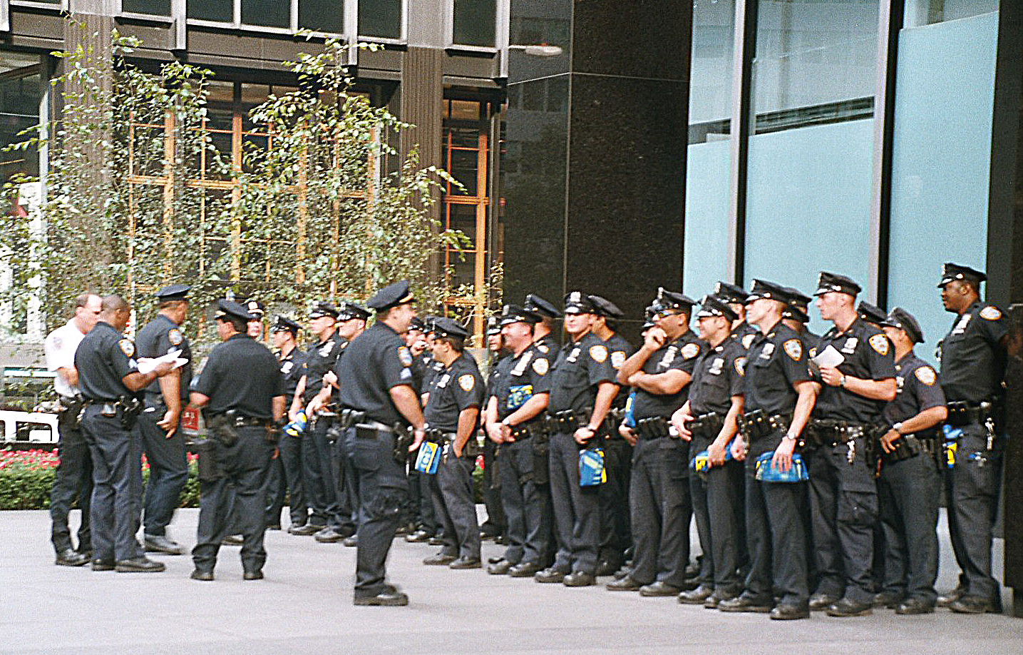 Police briefing