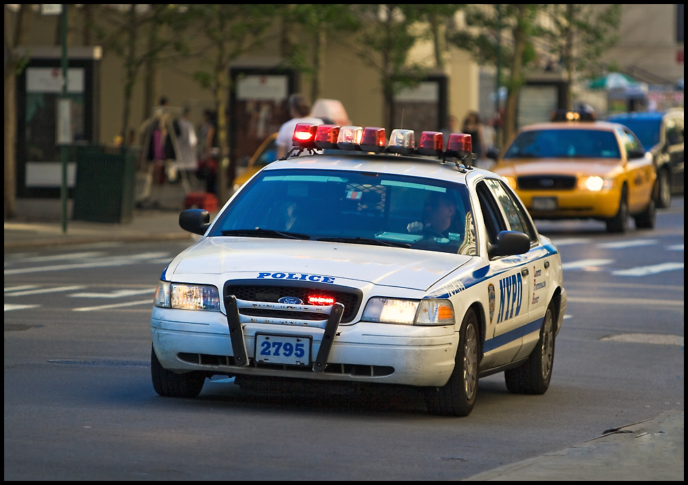 Police Car im Einsatz - NYPD