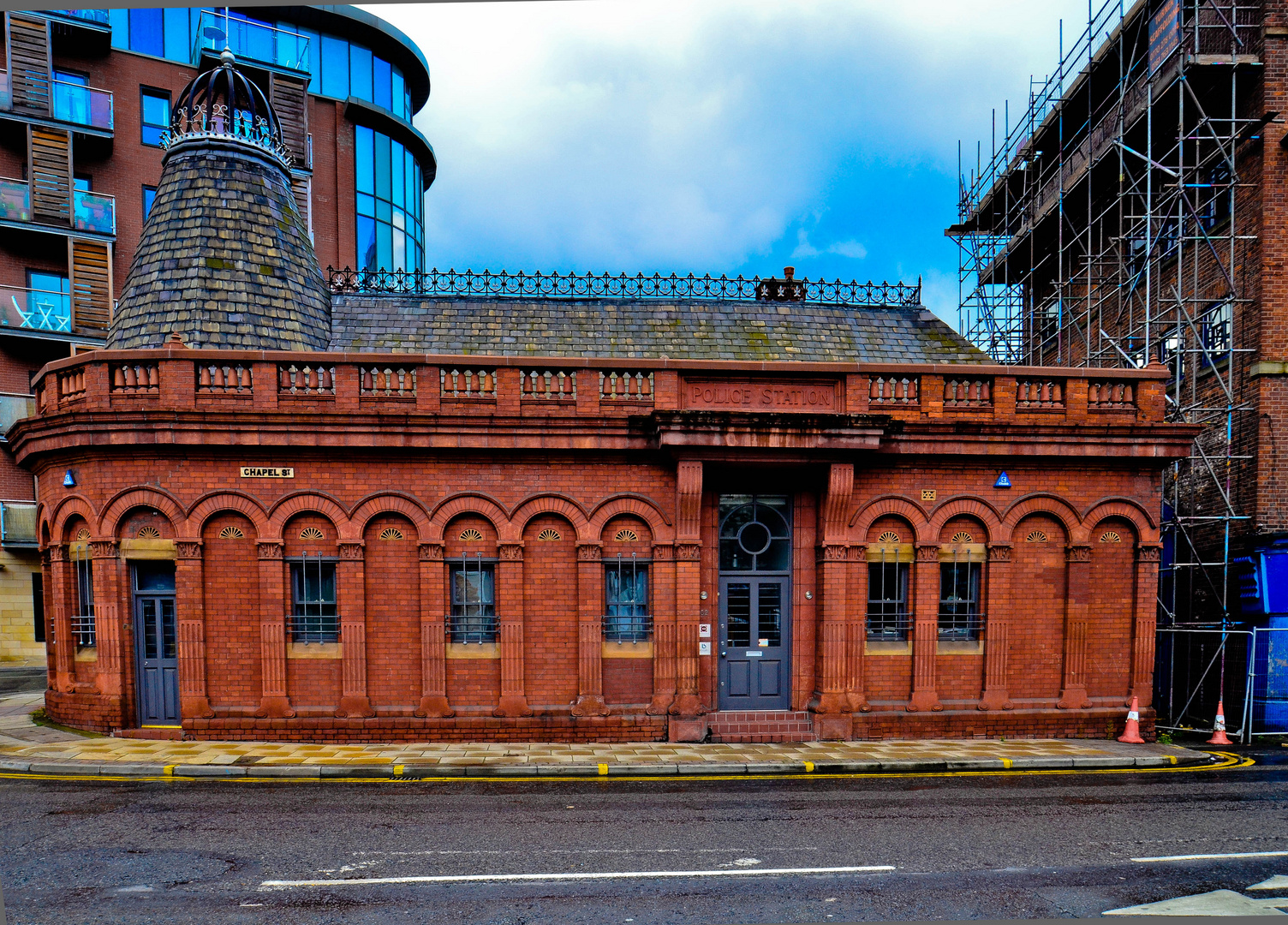 Police Station 100 years ago